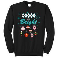 Retro Merry And Bright Midcentury Modern Christmas Pyrex Sweatshirt