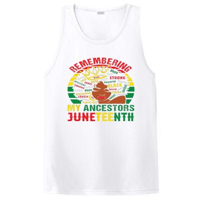 Remembering My Ancestors Juneteenth Black Wo PosiCharge Competitor Tank