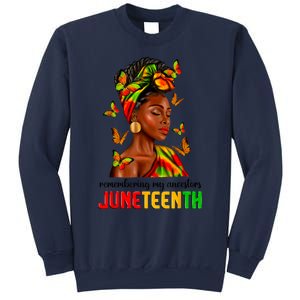 Remembering My Ancestors Juneteenth Celebrate Black Women Sweatshirt