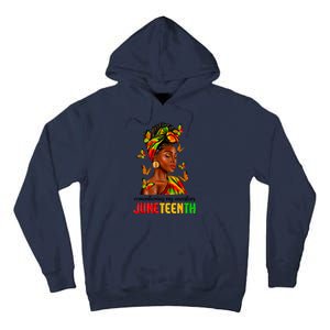 Remembering My Ancestors Juneteenth Celebrate Black Women Tall Hoodie