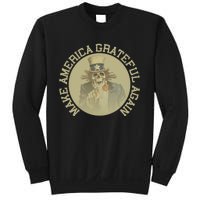 Retro Make America Grateful Again Vintage Uncle Sam Sweatshirt