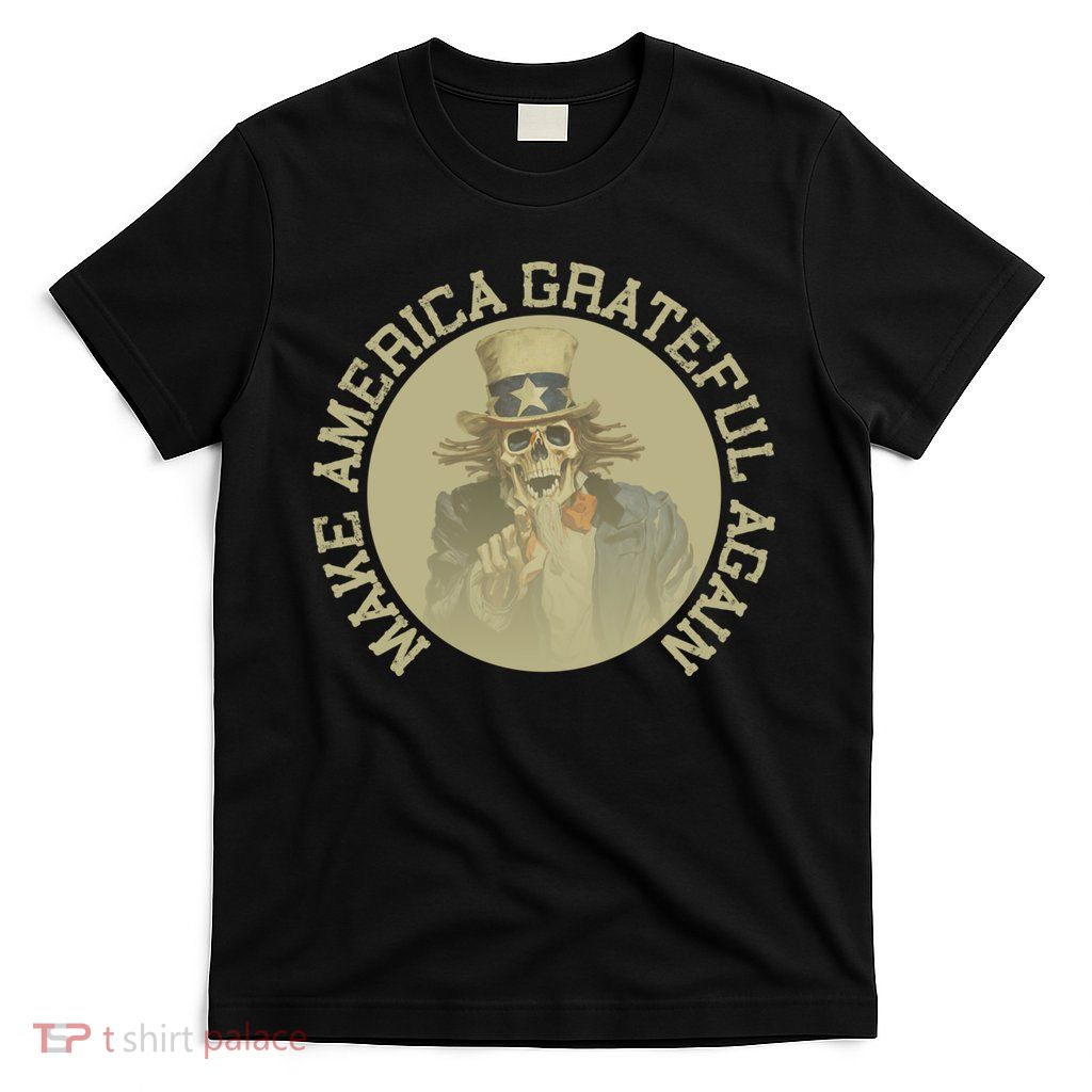 Retro Make America Grateful Again Vintage Uncle Sam T-Shirt