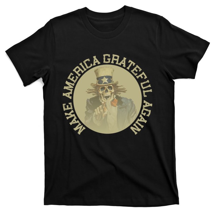 Retro Make America Grateful Again Vintage Uncle Sam T-Shirt