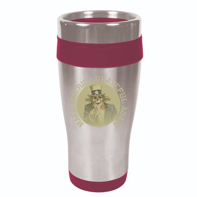 Retro Make America Grateful Again Vintage Uncle Sam 16oz Travel Tumbler