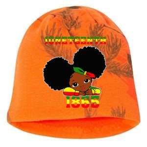 Remembering My Ancestors Juneteenth Celebrate Black Women Kati - Camo Knit Beanie