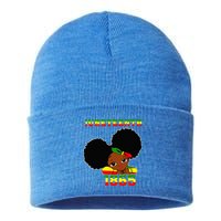 Remembering My Ancestors Juneteenth Celebrate Black Women Sustainable Knit Beanie