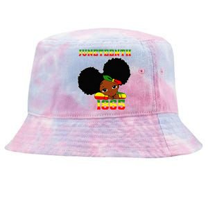 Remembering My Ancestors Juneteenth Celebrate Black Women Tie-Dyed Bucket Hat