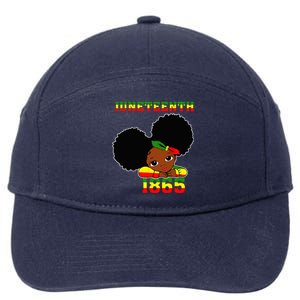 Remembering My Ancestors Juneteenth Celebrate Black Women 7-Panel Snapback Hat