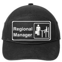Regional Manager Assistant To The Regional Manager Matching 7-Panel Snapback Hat