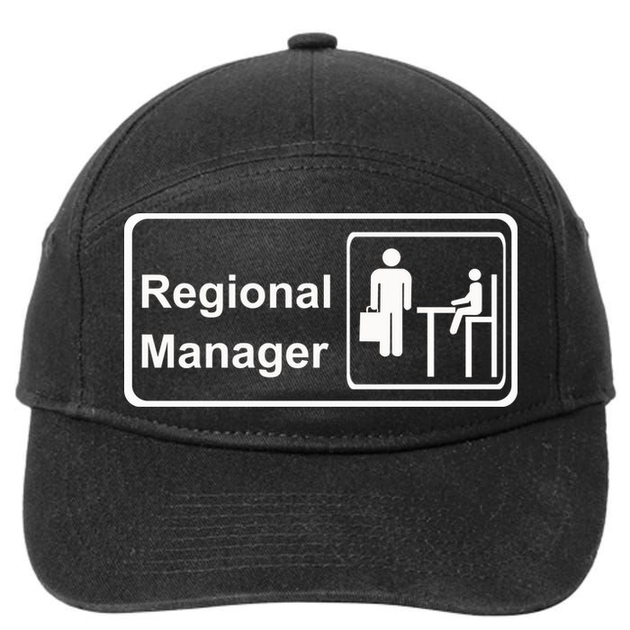 Regional Manager Assistant To The Regional Manager Matching 7-Panel Snapback Hat