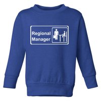 Regional Manager Assistant To The Regional Manager Matching Toddler Sweatshirt