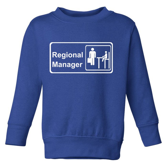 Regional Manager Assistant To The Regional Manager Matching Toddler Sweatshirt