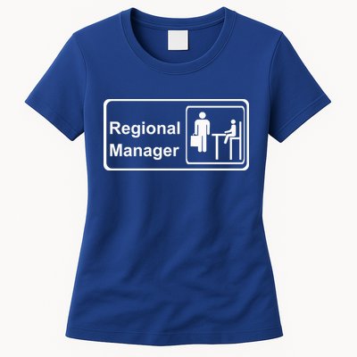 Regional Manager Assistant To The Regional Manager Matching Womens T-Shirt