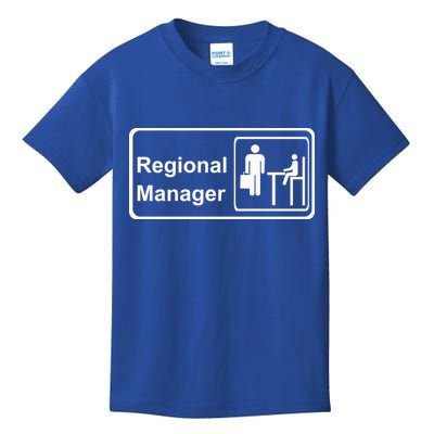 Regional Manager Assistant To The Regional Manager Matching Kids T-Shirt
