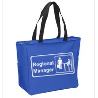 Regional Manager Assistant To The Regional Manager Matching Zip Tote Bag