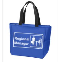 Regional Manager Assistant To The Regional Manager Matching Zip Tote Bag
