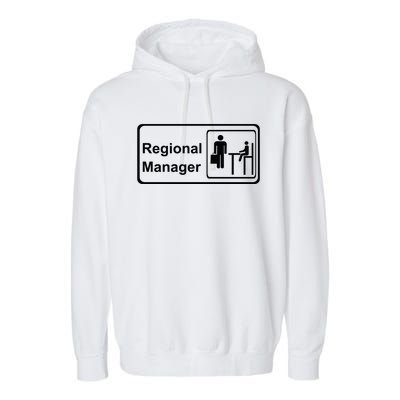 Regional Manager Assistant To The Regional Manager Matching Garment-Dyed Fleece Hoodie