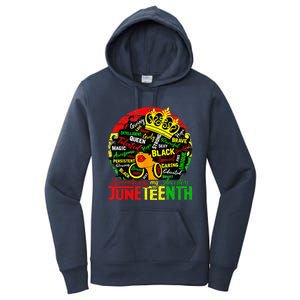 Remembering My Ancestors Juneteenth Celebrate Black Womens Women's Pullover Hoodie