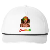 Remembering My Ancestors Juneteenth Celebrate Black Women Snapback Five-Panel Rope Hat