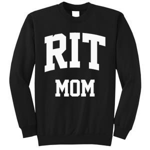 RIT Mom Arch College University Font Sweatshirt