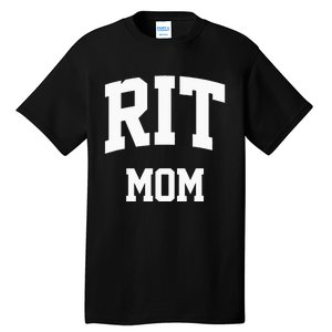 RIT Mom Arch College University Font Tall T-Shirt