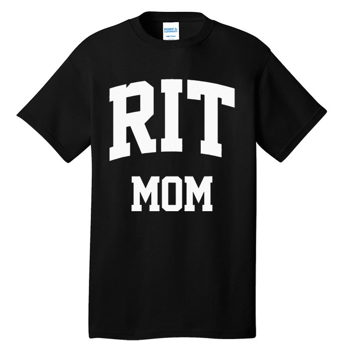 RIT Mom Arch College University Font Tall T-Shirt