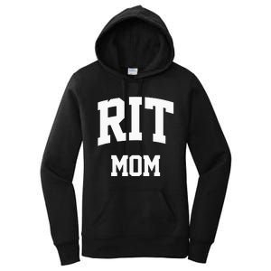 RIT Mom Arch College University Font Women's Pullover Hoodie