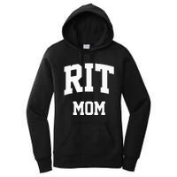 RIT Mom Arch College University Font Women's Pullover Hoodie