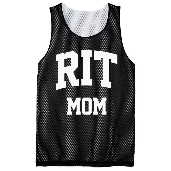 RIT Mom Arch College University Font Mesh Reversible Basketball Jersey Tank