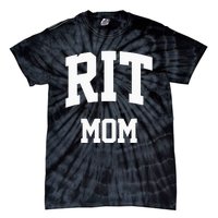 RIT Mom Arch College University Font Tie-Dye T-Shirt