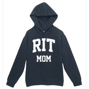 RIT Mom Arch College University Font Urban Pullover Hoodie