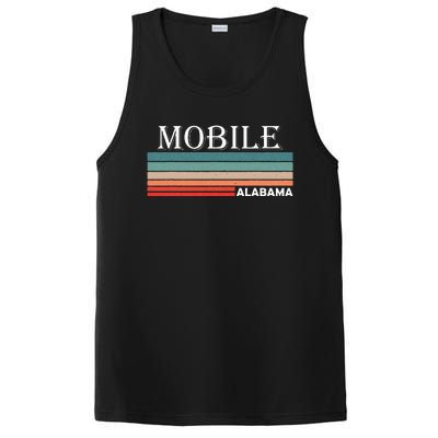 Retro Mobile Alabama Al Souvenir Gift PosiCharge Competitor Tank