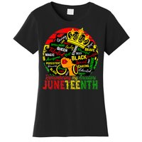 Remembering My Ancestors Juneteenth Celebrate Black Women Women's T-Shirt