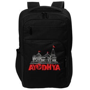 Ram Mandir Ayodhya Impact Tech Backpack