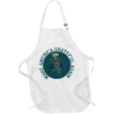 Retro Make America Grateful Again Vintage Uncle Sam Apron