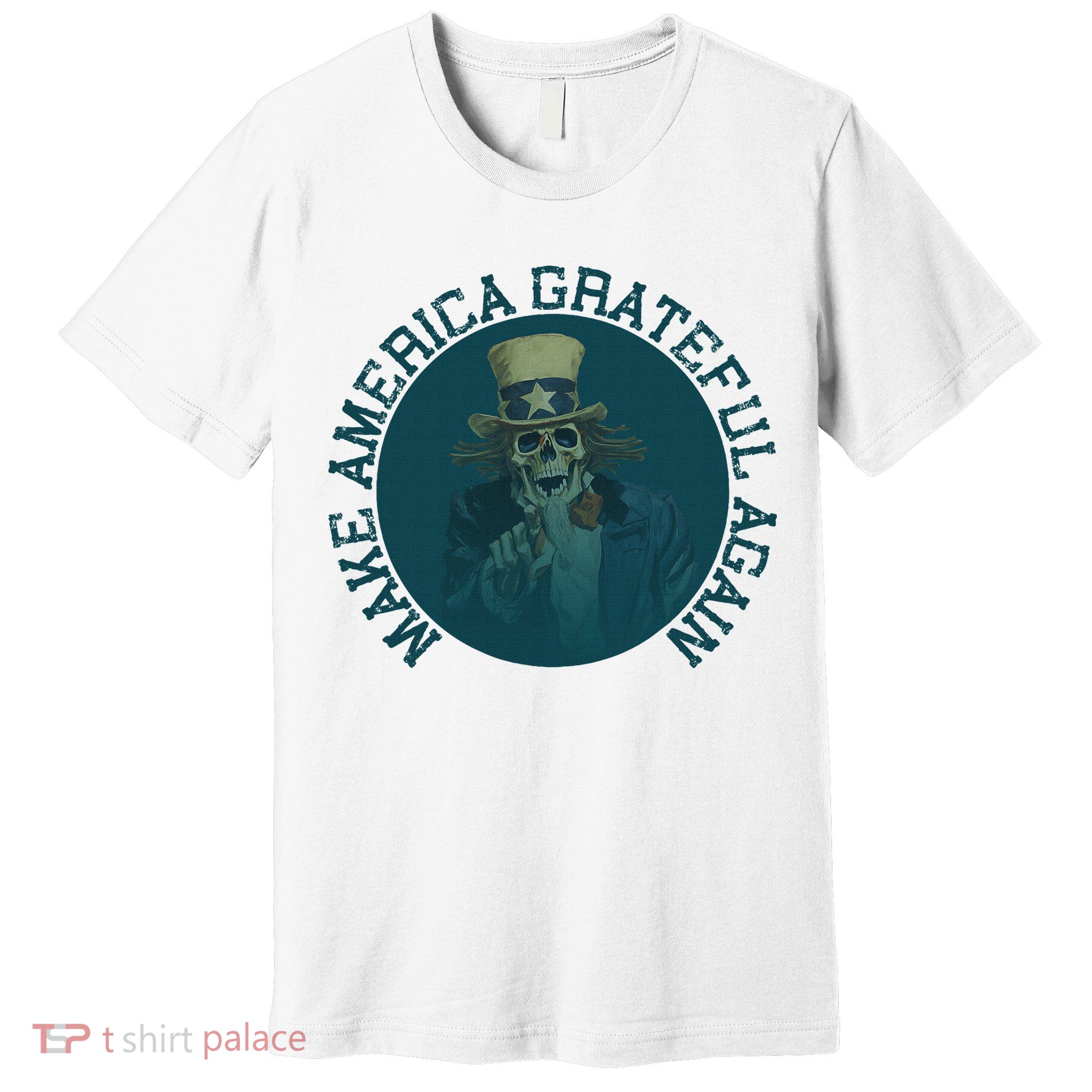 Retro Make America Grateful Again Vintage Uncle Sam Premium T-Shirt