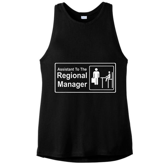 Regional Manager Assistant To The Regional Manager Matching Ladies PosiCharge Tri-Blend Wicking Tank