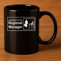 Regional Manager Assistant To The Regional Manager Matching 11oz C Handle Ceramic Mug