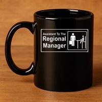Regional Manager Assistant To The Regional Manager Matching 11oz C Handle Ceramic Mug