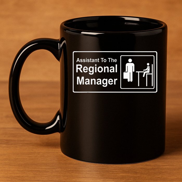 Regional Manager Assistant To The Regional Manager Matching 11oz C Handle Ceramic Mug
