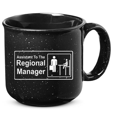 Regional Manager Assistant To The Regional Manager Matching 15oz Campfire Ceramic Mug