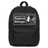 Regional Manager Assistant To The Regional Manager Matching 16 in Basic Backpack