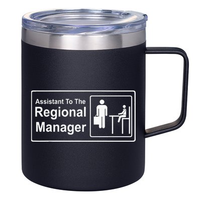 Regional Manager Assistant To The Regional Manager Matching 12oz Stainless Steel Coffee Mug