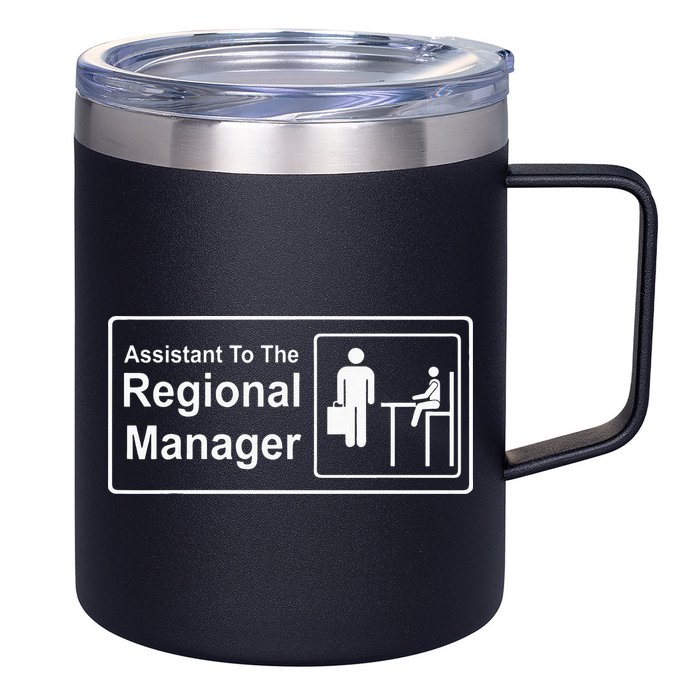 Regional Manager Assistant To The Regional Manager Matching 12oz Stainless Steel Coffee Mug