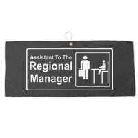 Regional Manager Assistant To The Regional Manager Matching Large Microfiber Waffle Golf Towel