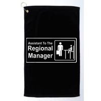Regional Manager Assistant To The Regional Manager Matching Golf Towel