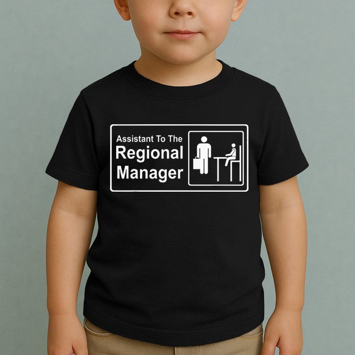 Regional Manager Assistant To The Regional Manager Matching Toddler T-Shirt