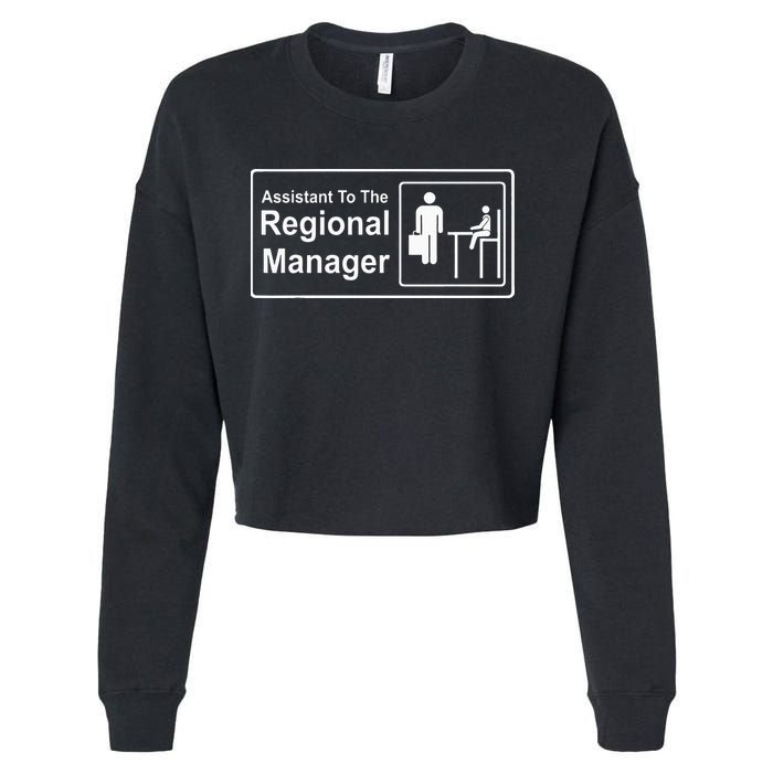 Regional Manager Assistant To The Regional Manager Matching Cropped Pullover Crew