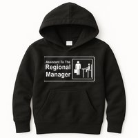 Regional Manager Assistant To The Regional Manager Matching Kids Hoodie