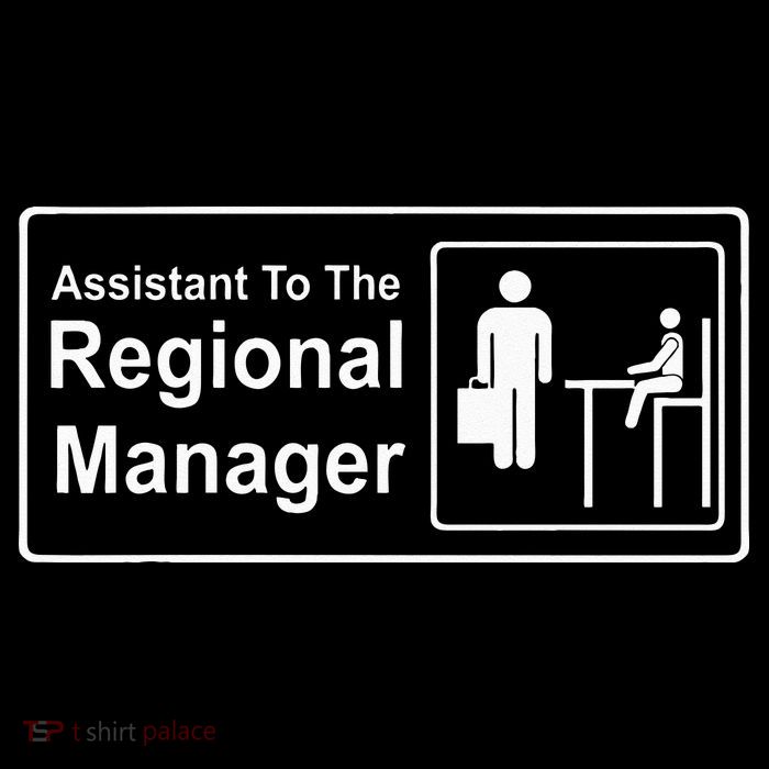 Regional Manager Assistant To The Regional Manager Matching Kids T-Shirt